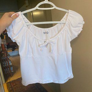 brandy melville white top